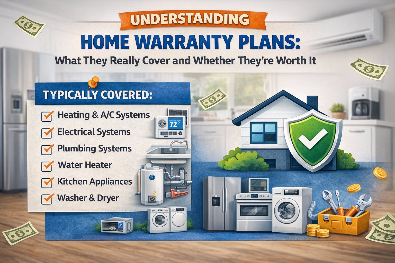 Understanding Home Warranty Plans: What They Really Cover and Whether They’re Worth It